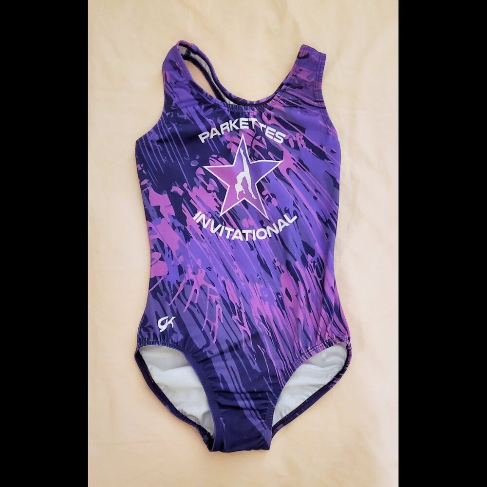 GK Elite Purple Gymnastics Leotard - Parkettes 2022 Inv. - Women's AXS & AS
